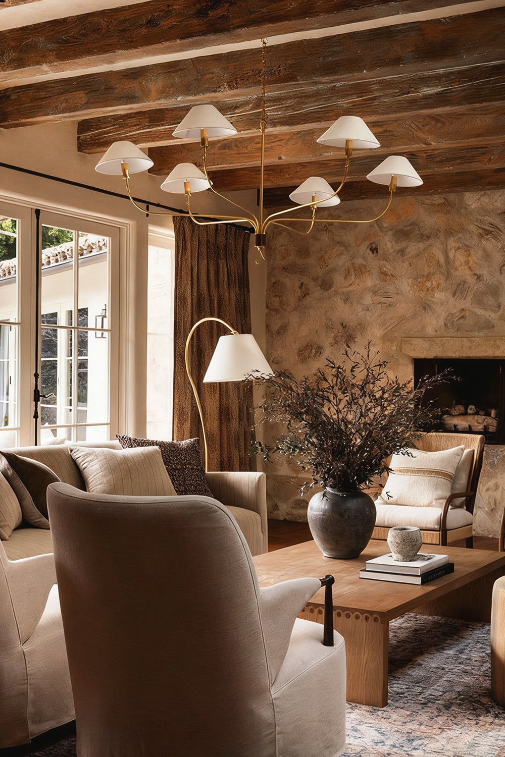 Griffin Staggered Tail Chandelier