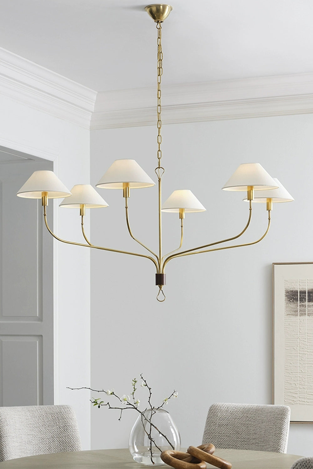 Griffin Staggered Tail Chandelier