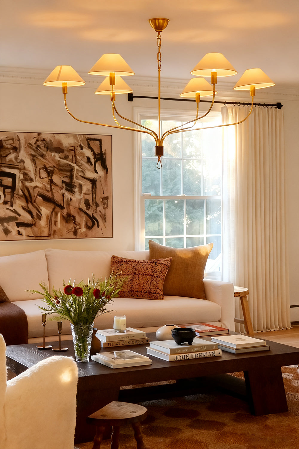 Griffin Staggered Tail Chandelier