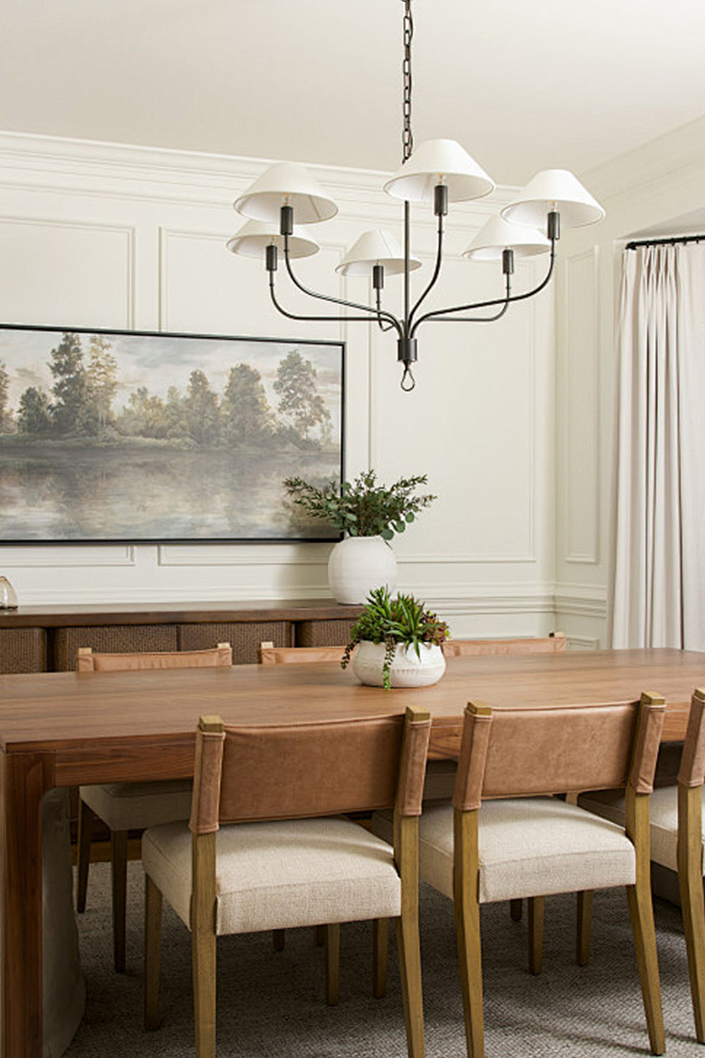 Griffin Staggered Tail Chandelier