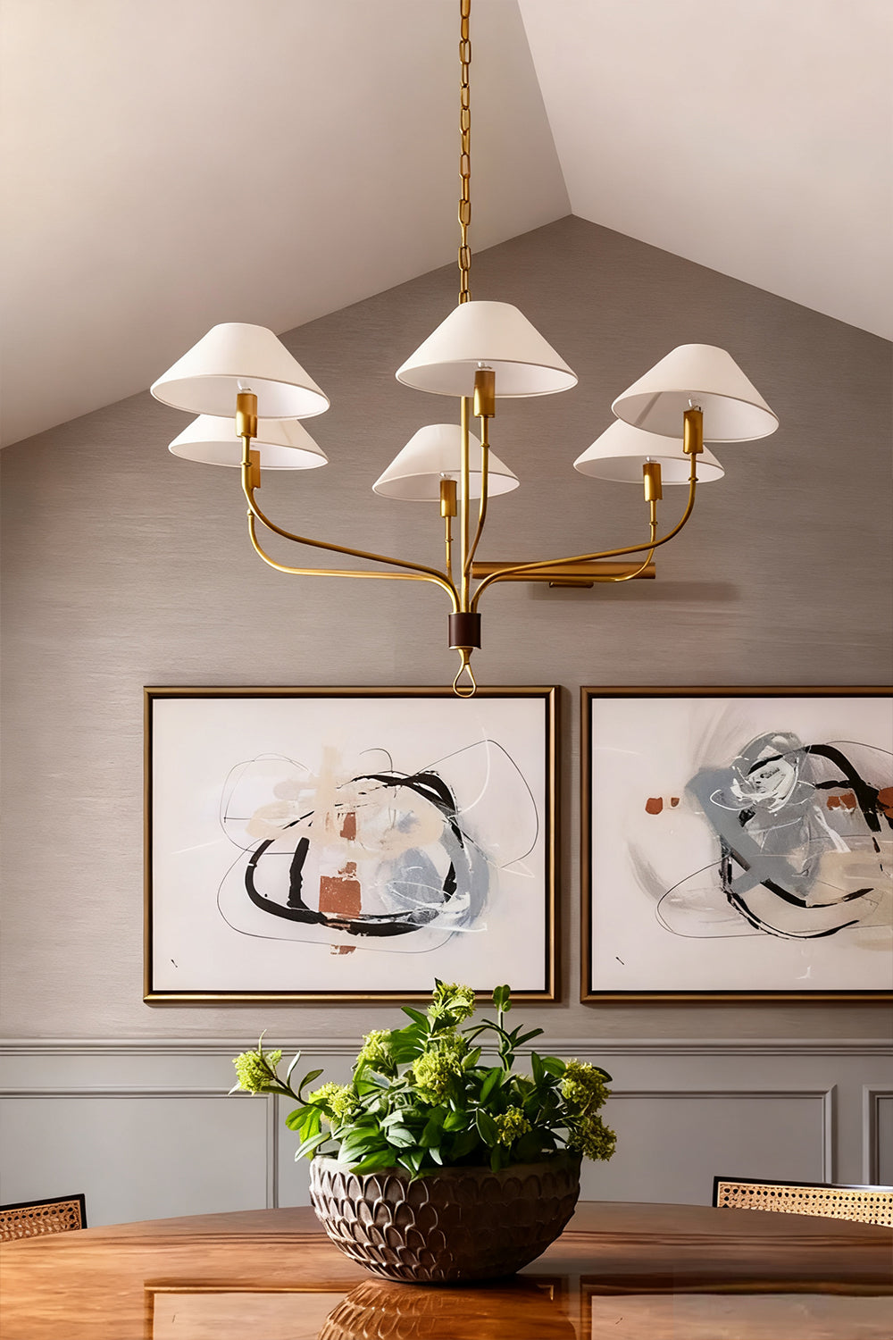 Griffin Staggered Tail Chandelier