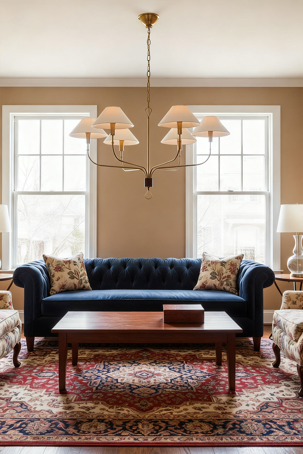 Griffin Staggered Tail Chandelier