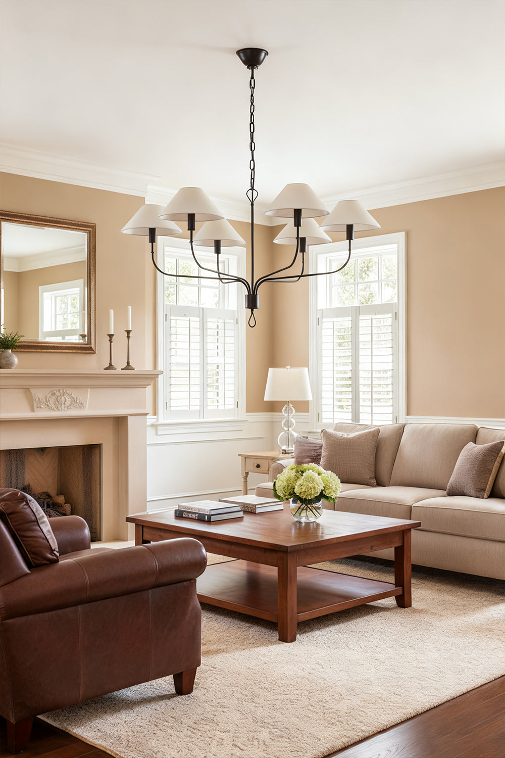 Griffin Staggered Tail Chandelier