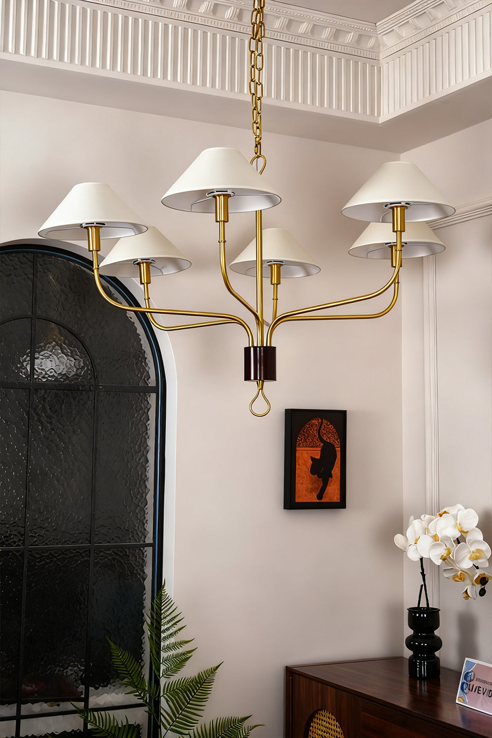 Griffin Staggered Tail Chandelier