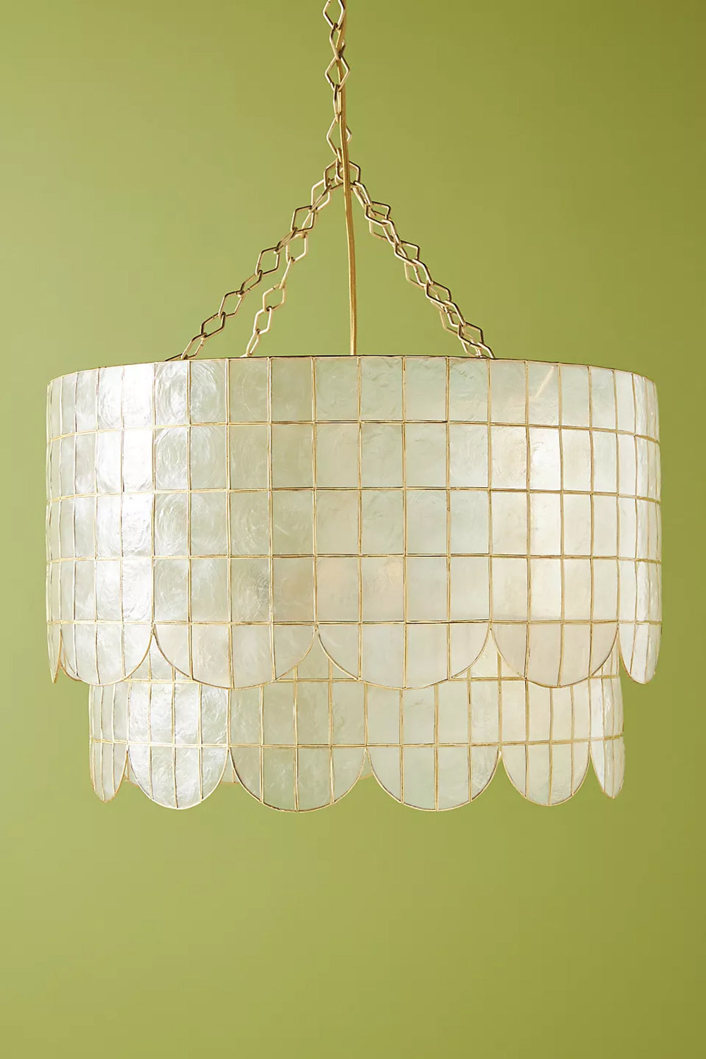 Hailee Capiz Chandelier