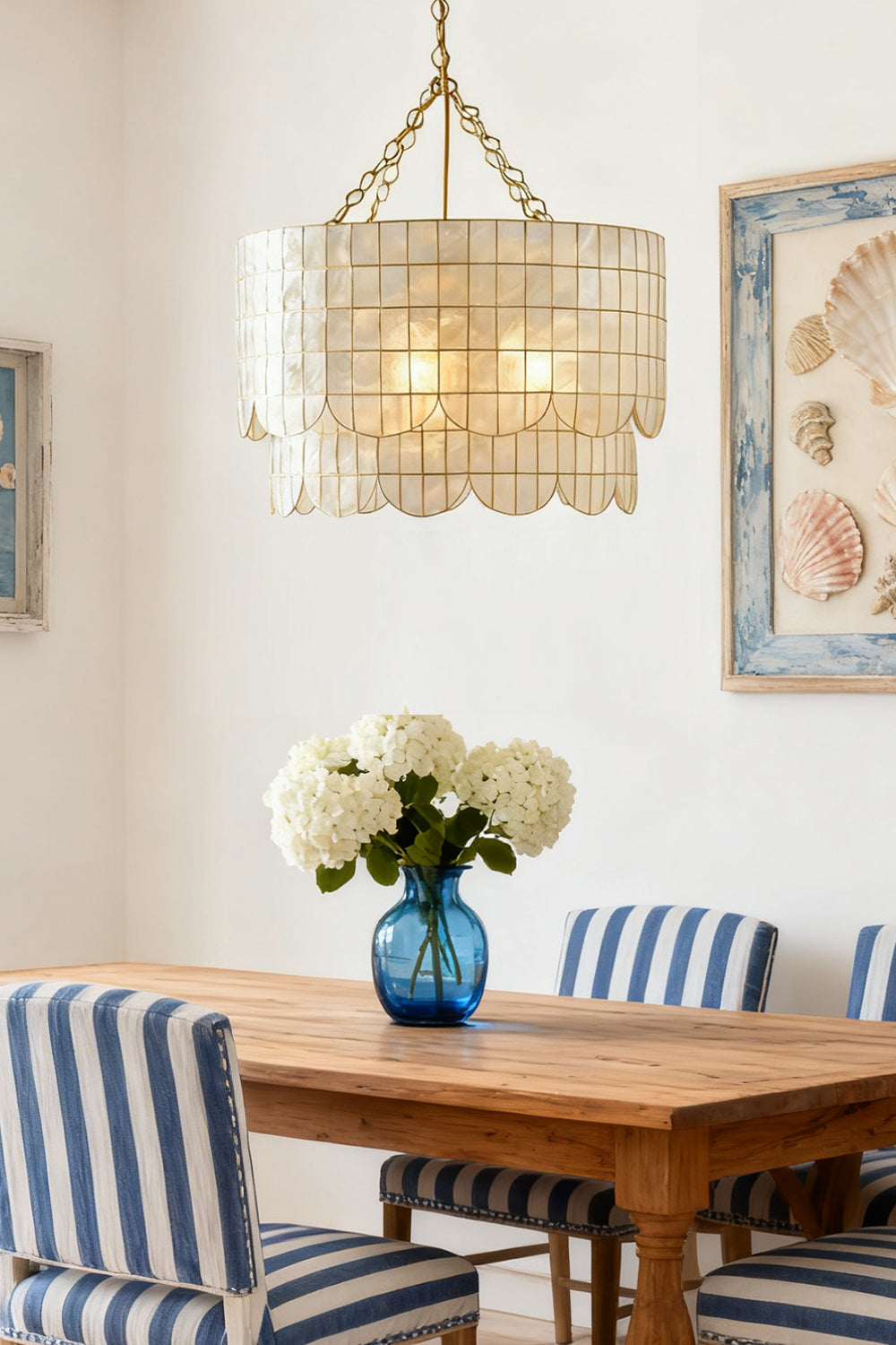 Hailee Capiz Chandelier