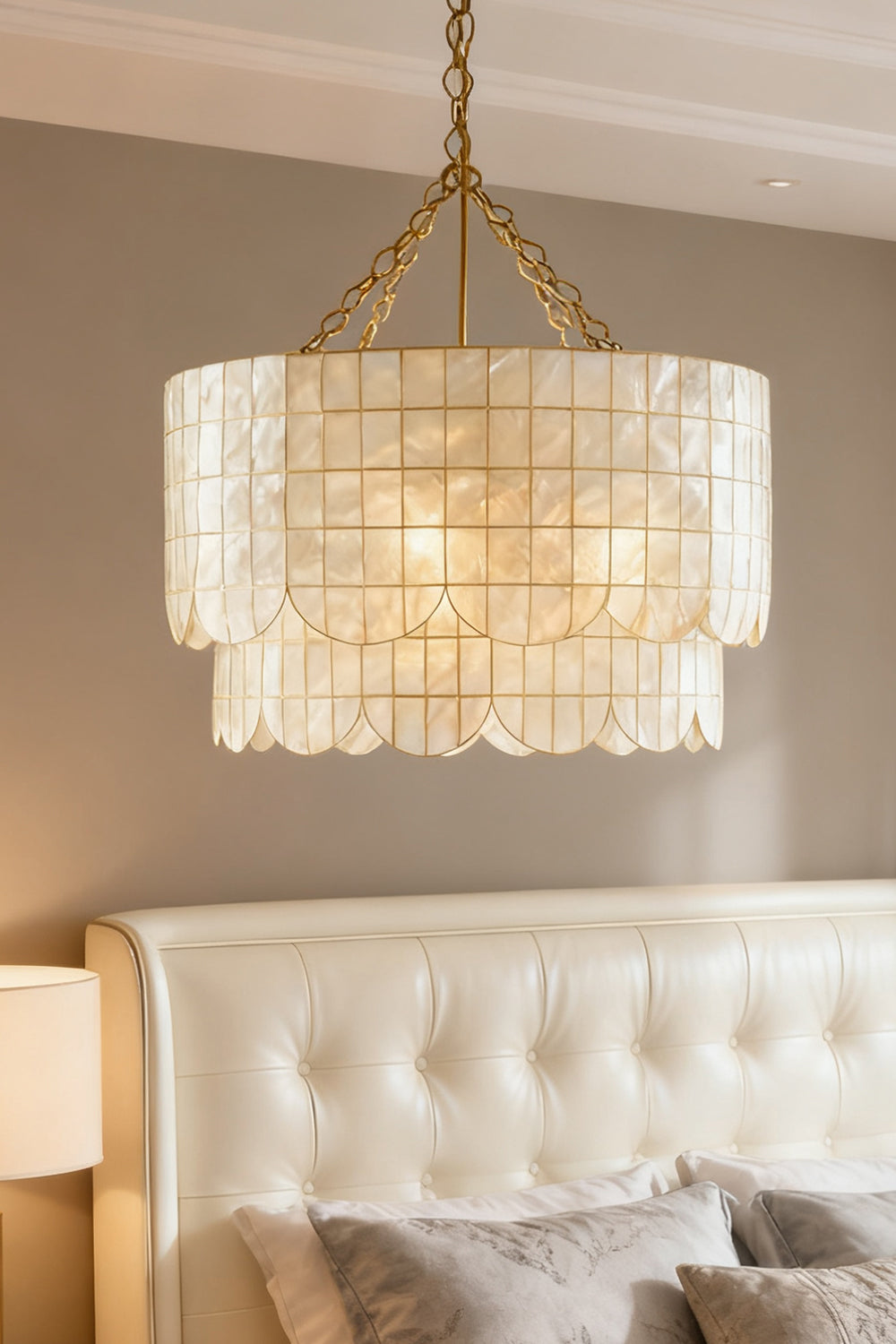 Hailee Capiz Chandelier