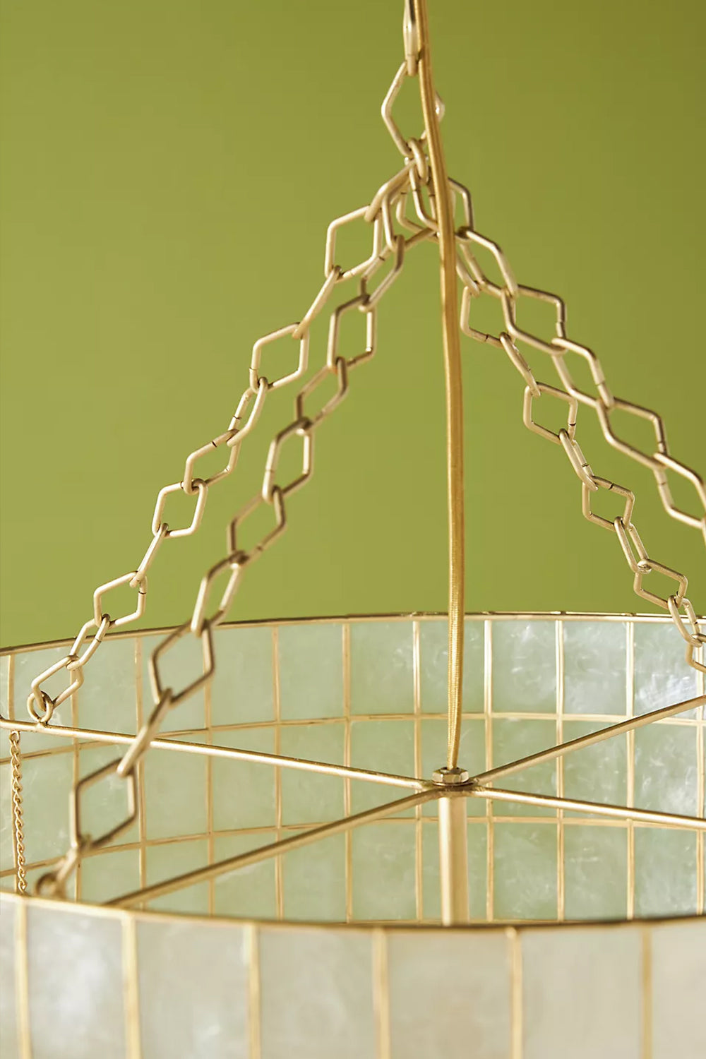 Hailee Capiz Chandelier