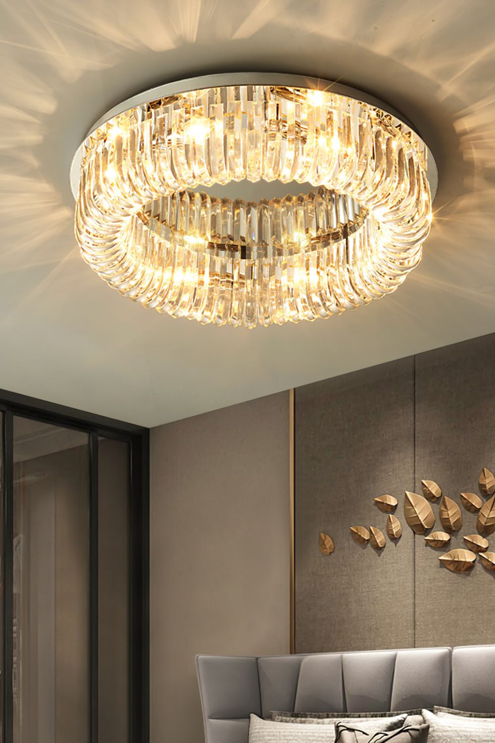 Haruyo Crystal Ceiling Light - SamuLighting