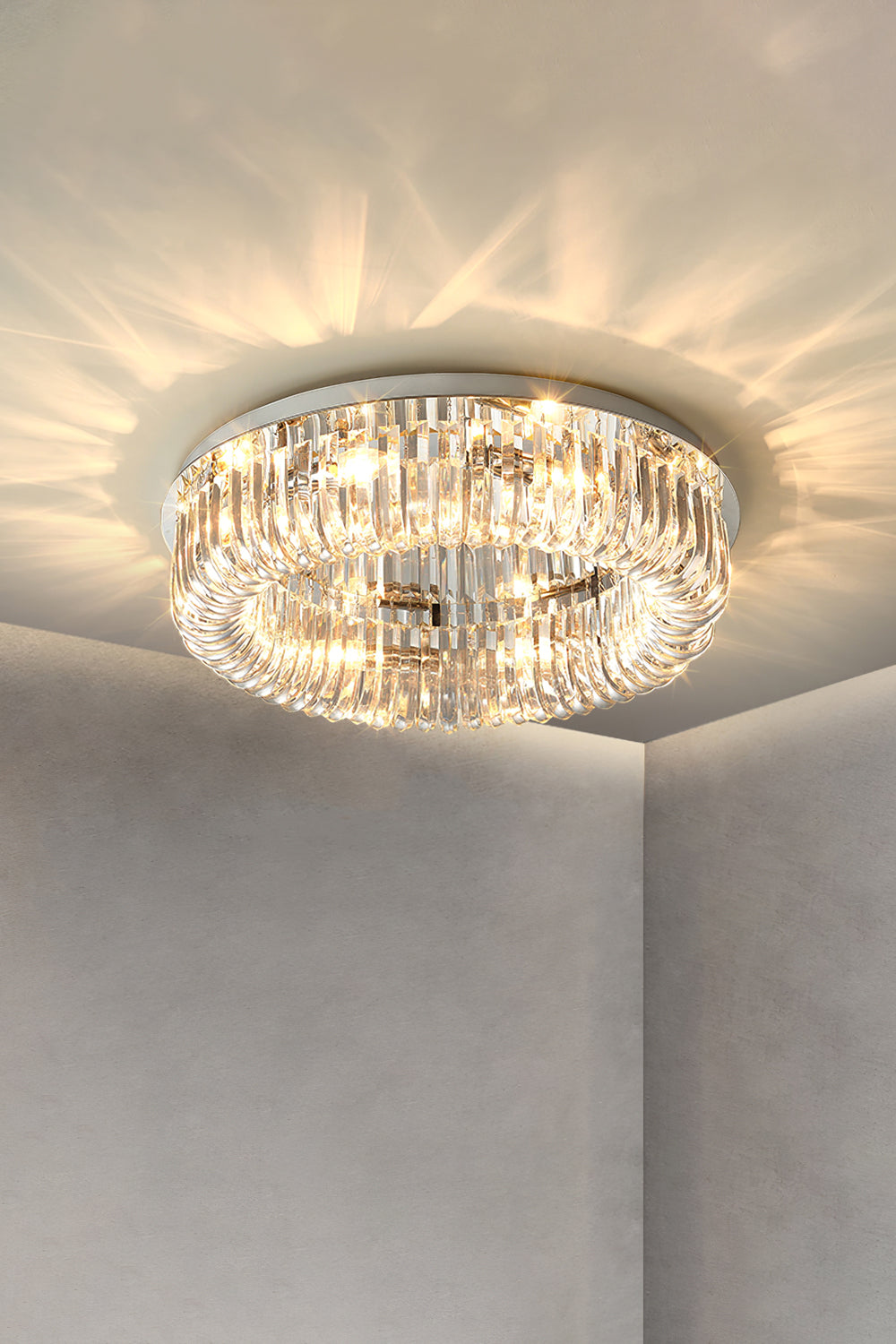 Haruyo Crystal Ceiling Light - SamuLighting