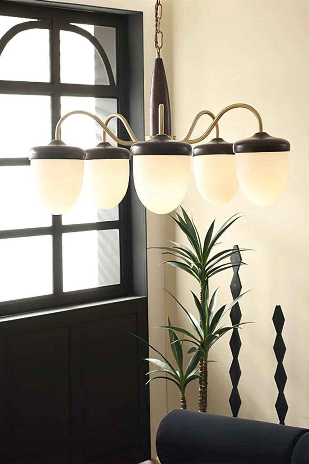 Hazelnut Branch Chandelier