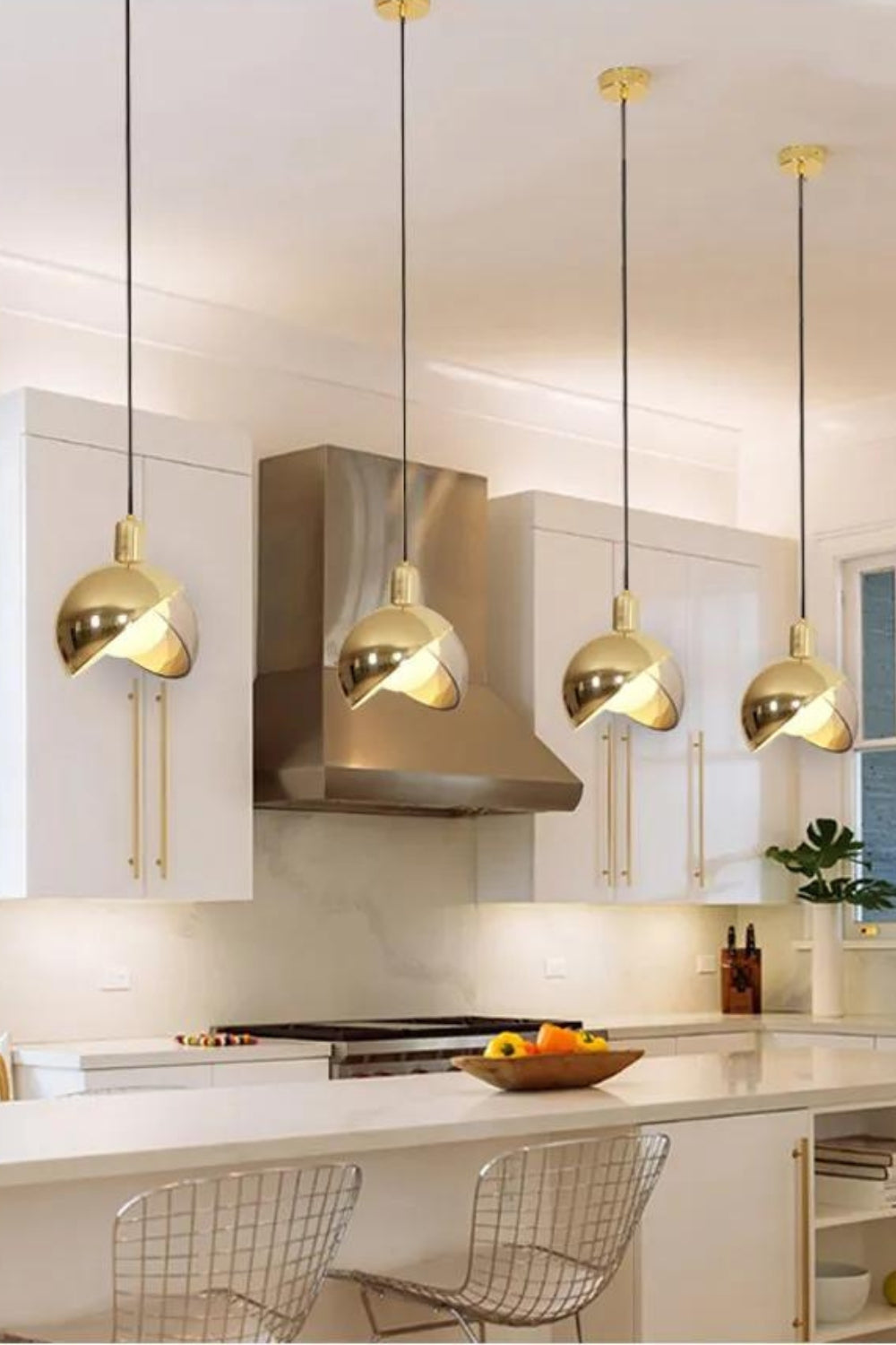 Hemisphere Metal Pendant Lamp - SamuLighting