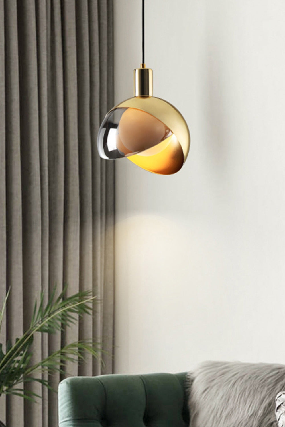 Hemisphere Metal Pendant Lamp - SamuLighting