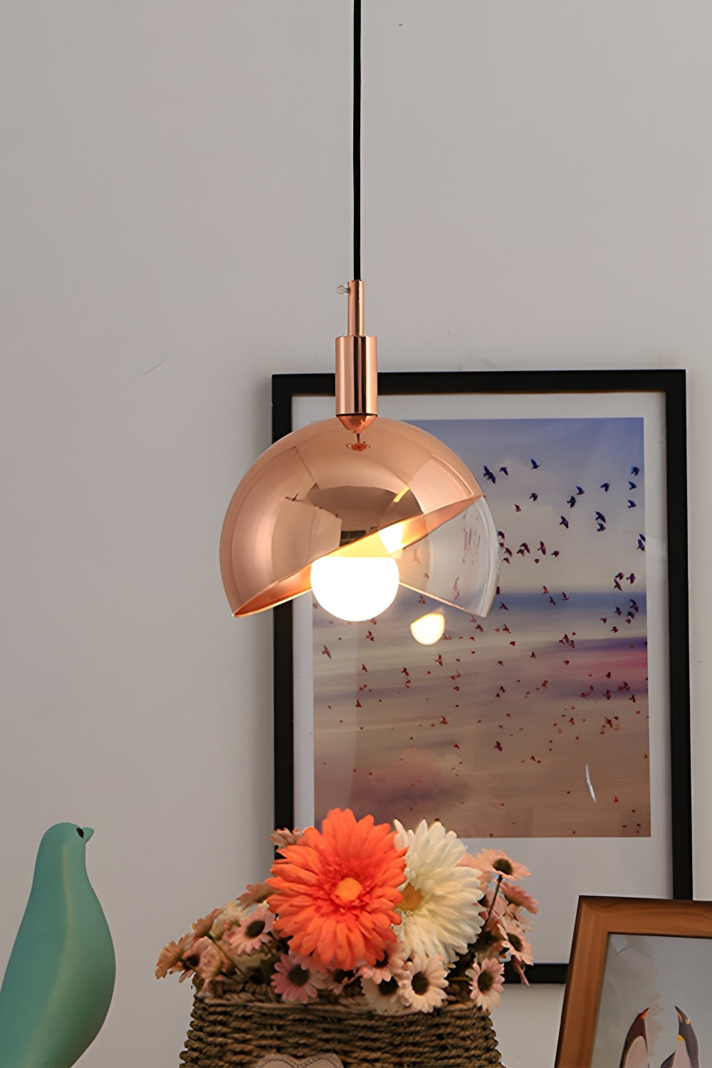 Hemisphere Metal Pendant Lamp - SamuLighting