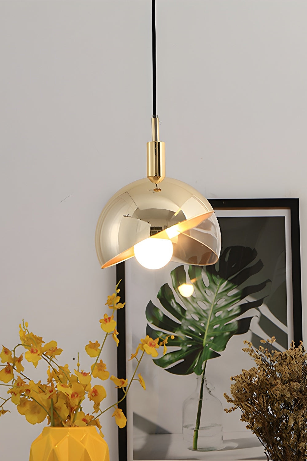 Hemisphere Metal Pendant Lamp - SamuLighting