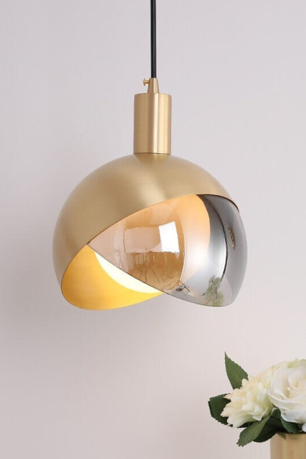 Hemisphere Metal Pendant Lamp - SamuLighting