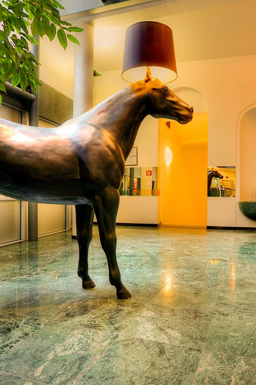 Horse Sculpture Floor Lamp