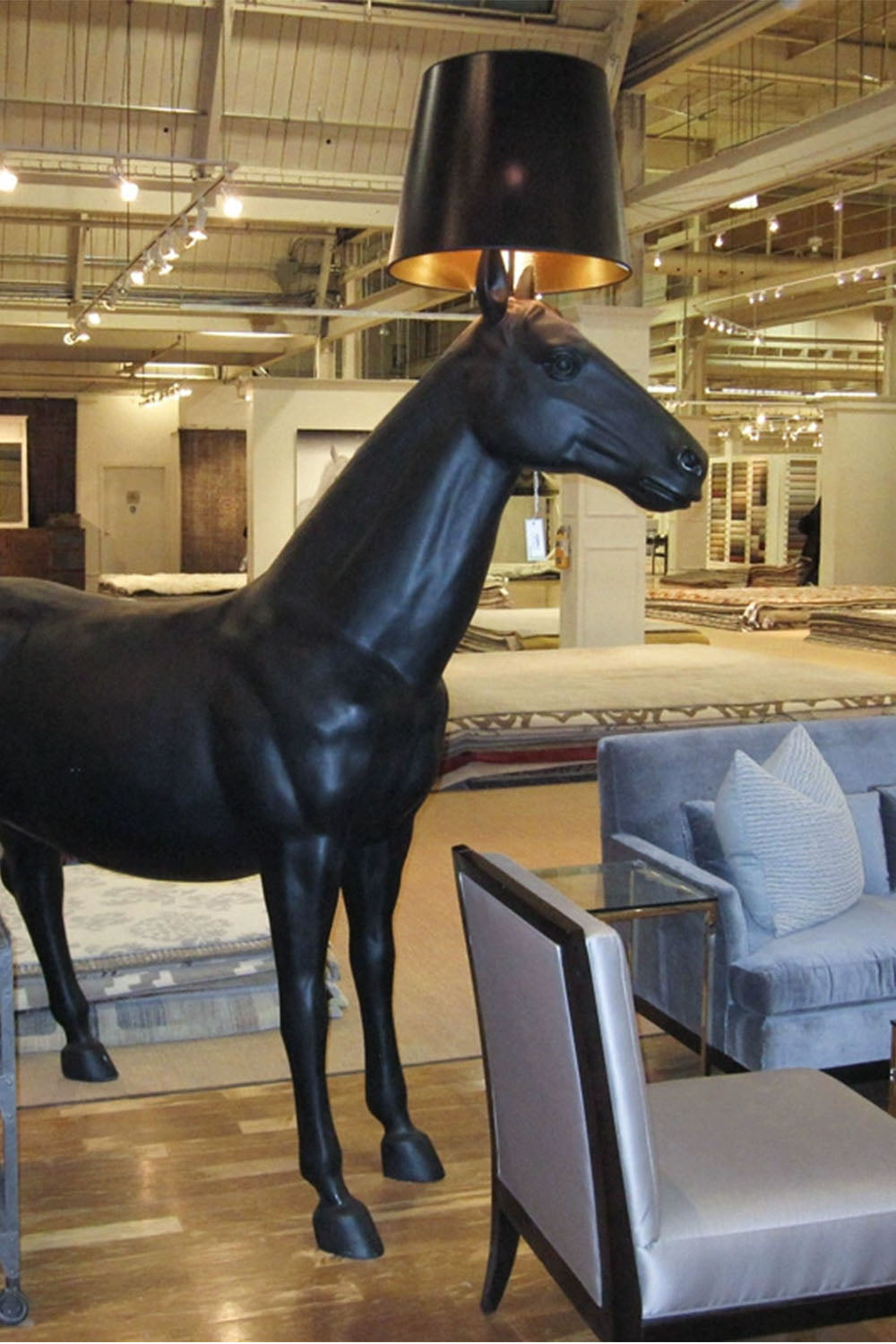 Horse Sculpture Floor Lamp