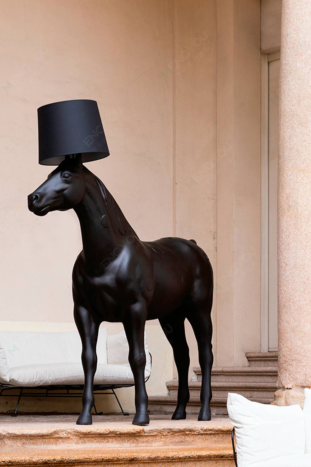 Horse Sculpture Floor Lamp