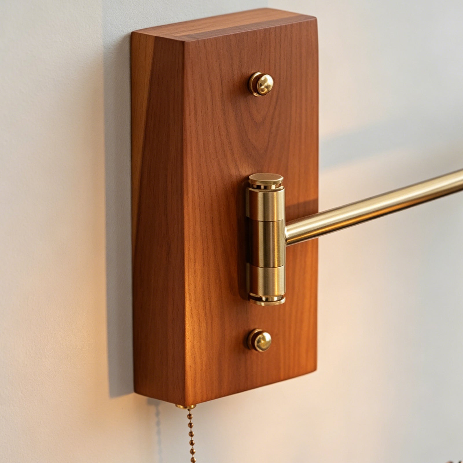 Satin Cherry-Finished Backplate