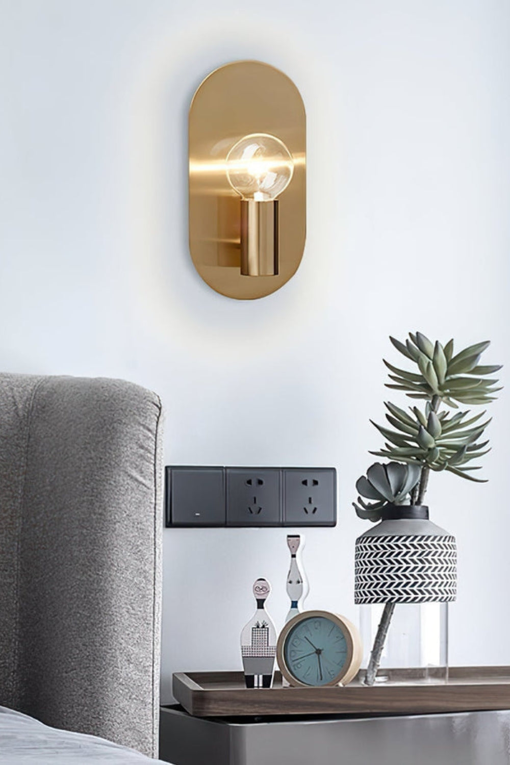 Modern Juliana Gold Wall Lamp