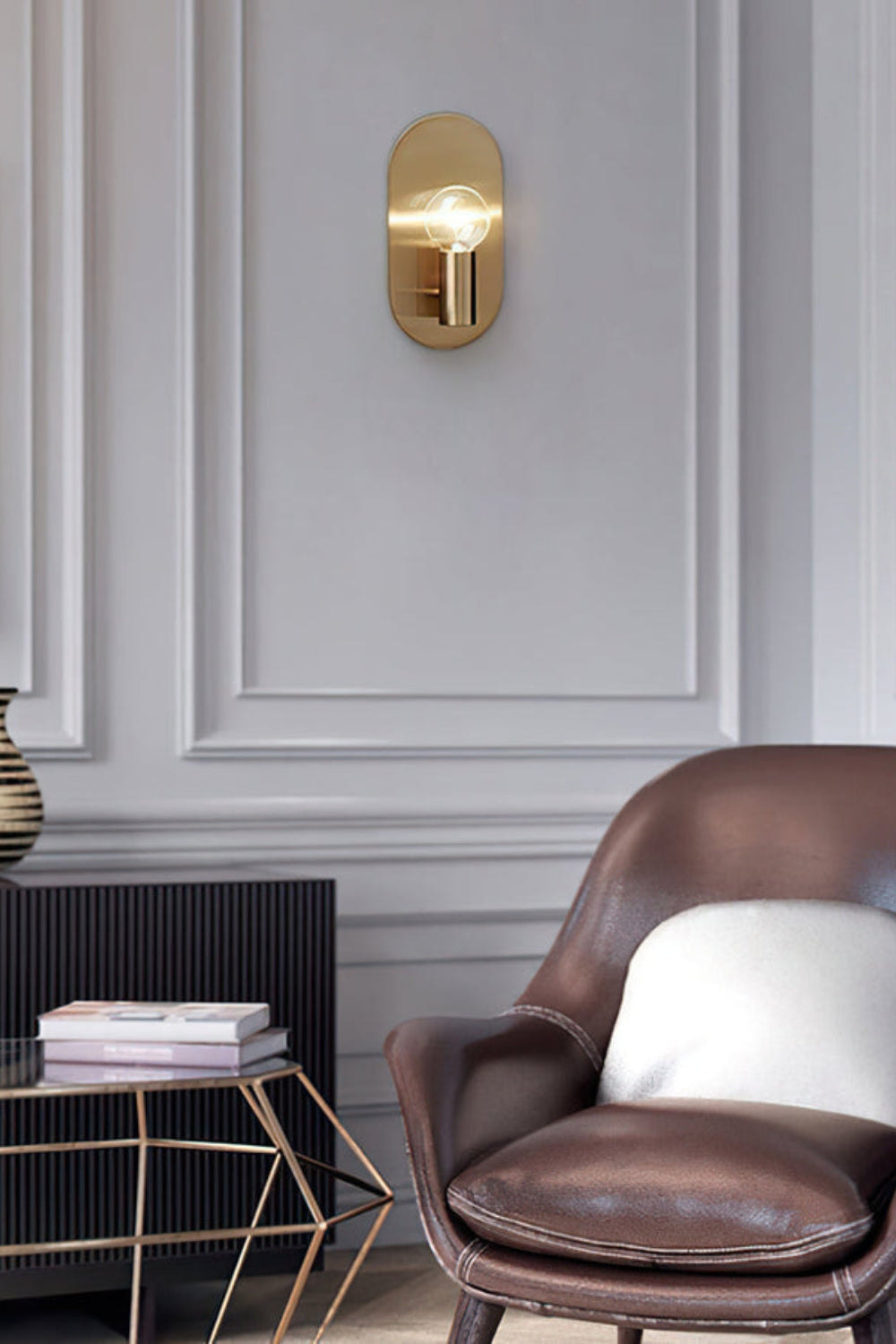 Modern Juliana Gold Wall Lamp