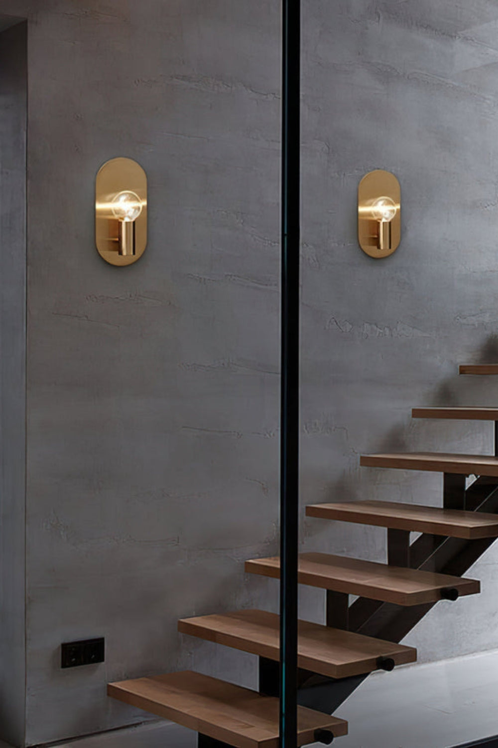 Modern Juliana Gold Wall Lamp