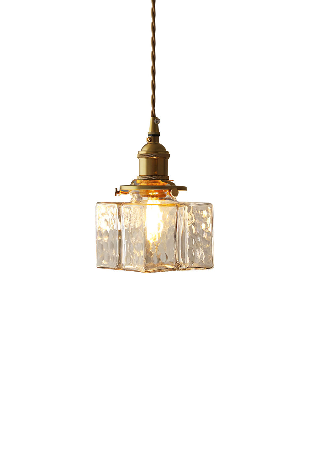 Jewel Square Glass Pendant Lamp