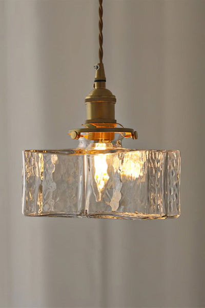 Jewel Square Glass Pendant Lamp