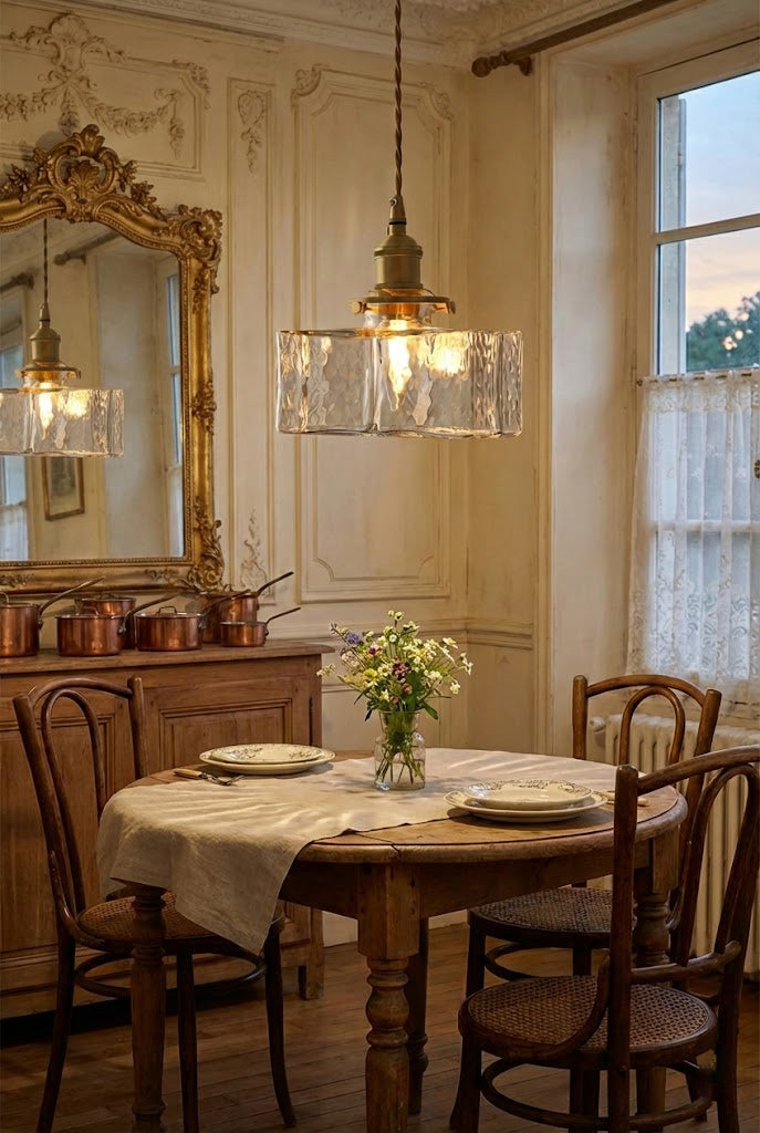 Jewel Square Glass Pendant Lamp