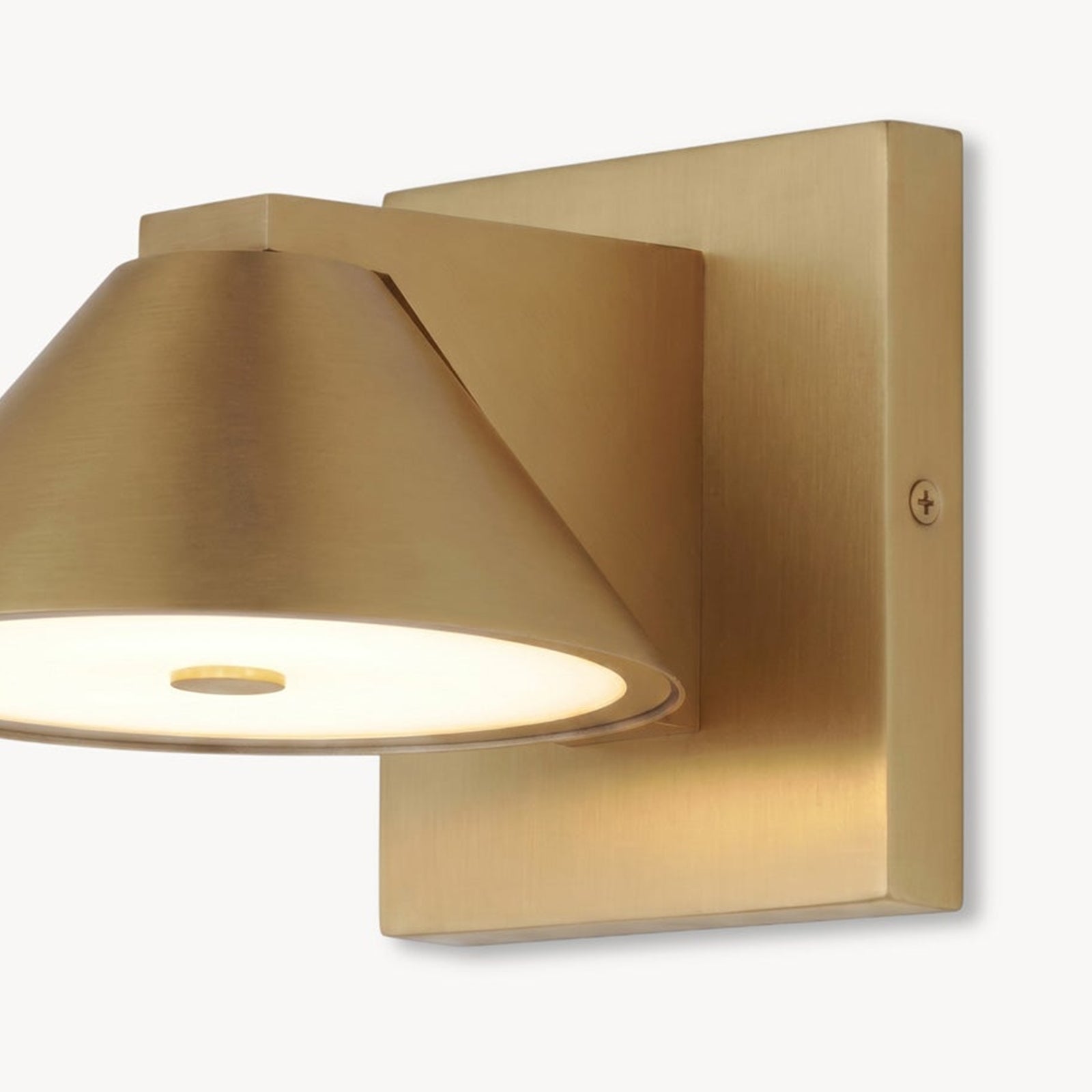 Brushed Brass Finish 