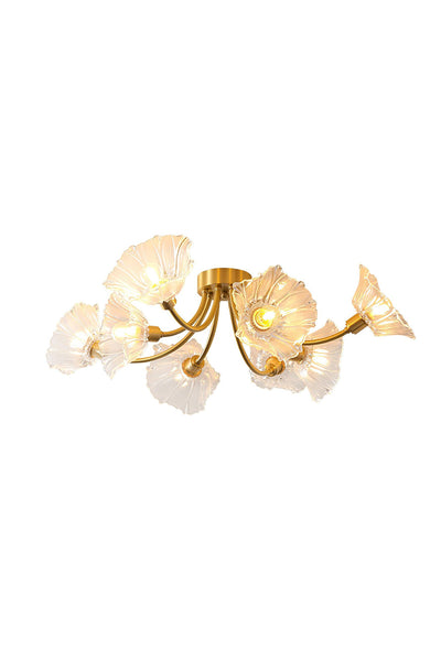 Kalin Blossom Petal Glass Ceiling Lamp