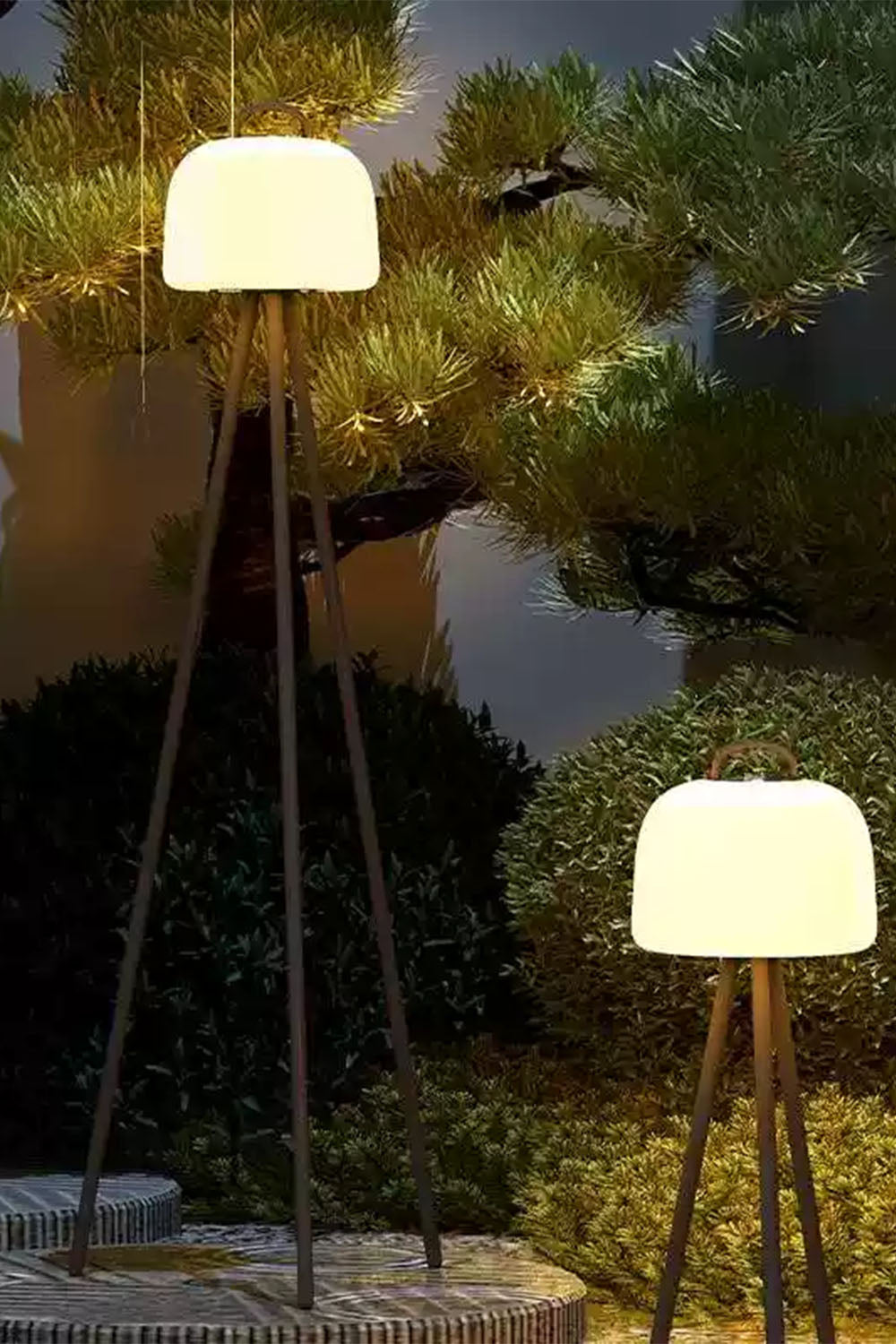 Kettle Tripod Floor Lamp