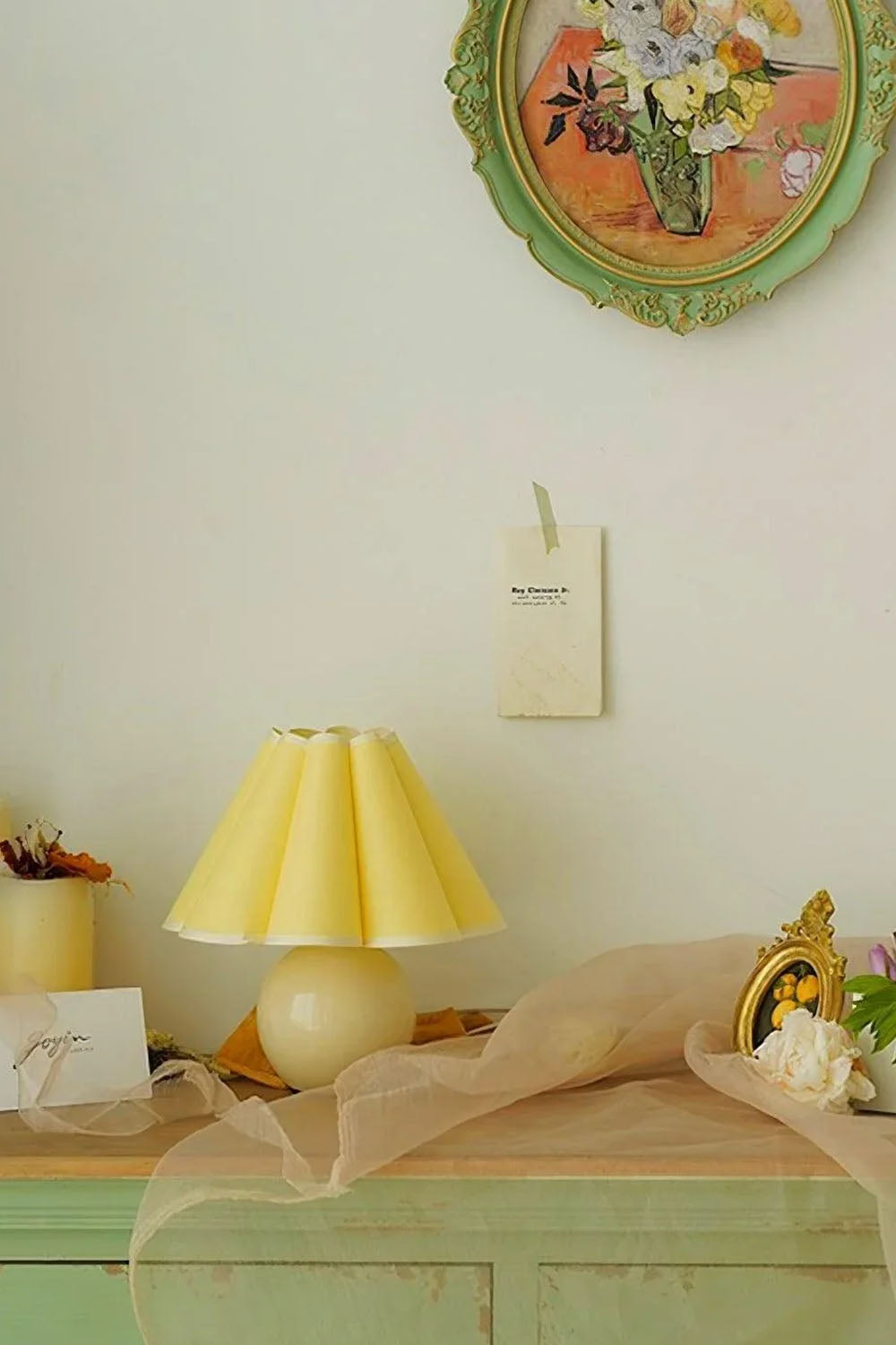 Kicsi Knife Pleat Table Lamp