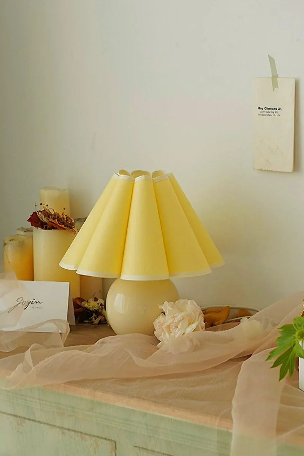 Kicsi Knife Pleat Table Lamp