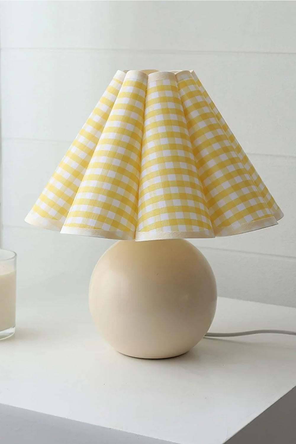 Kicsi Knife Pleat Table Lamp