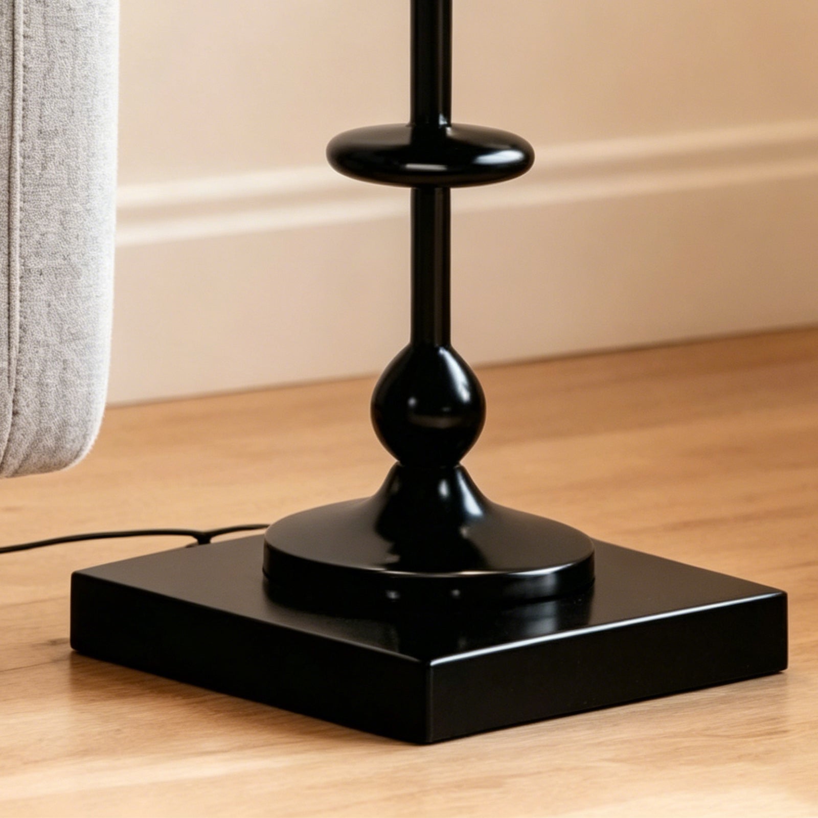 Lacquered Iron Stem & Base