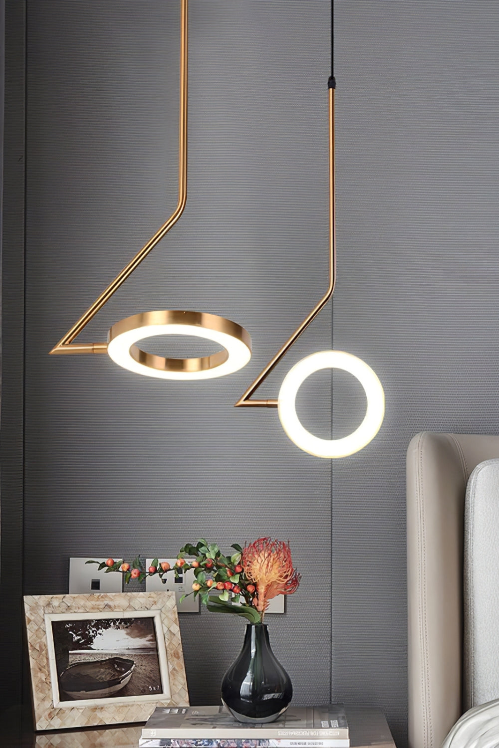 L Shaped Pendant Light - SamuLighting