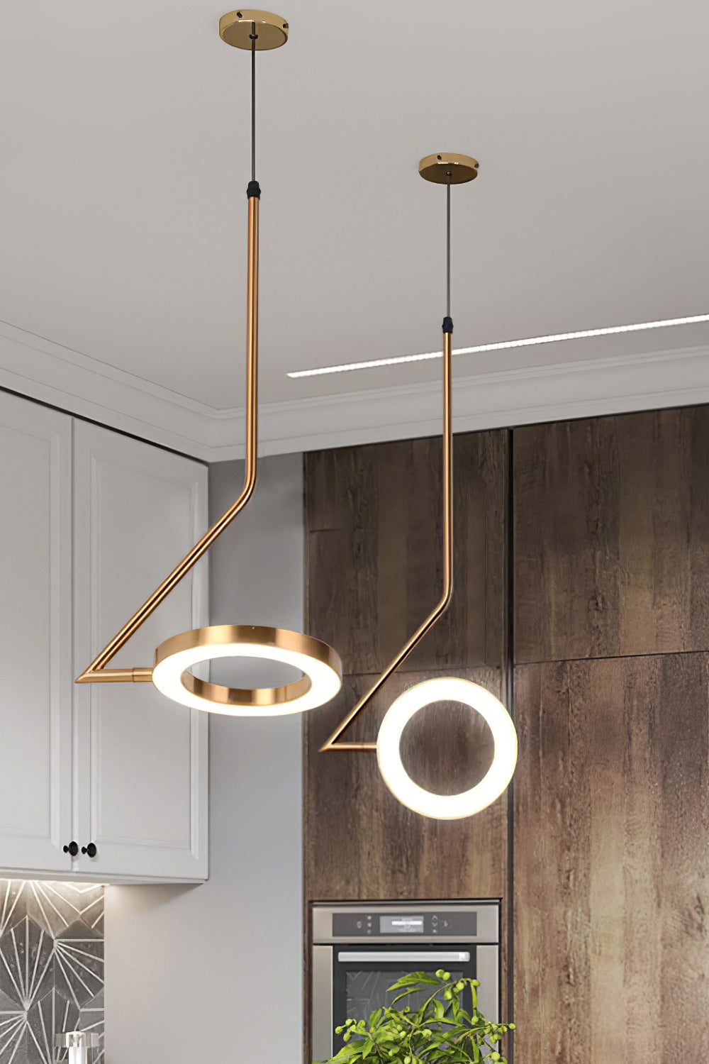 L Shaped Pendant Light - SamuLighting