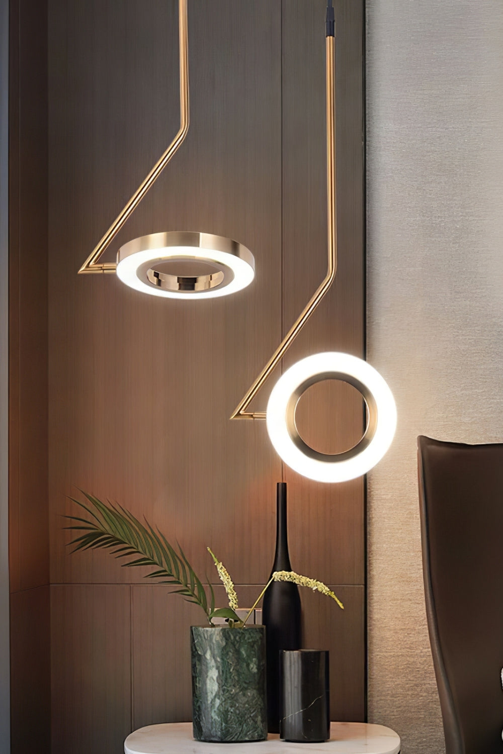 L Shaped Pendant Light - SamuLighting