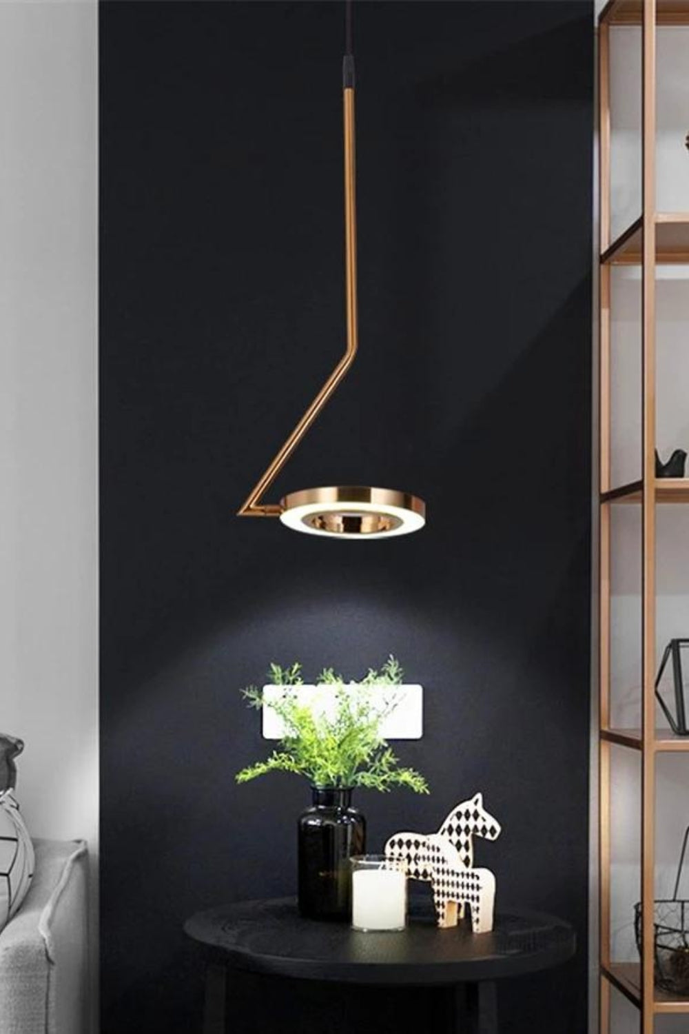 L Shaped Pendant Light - SamuLighting