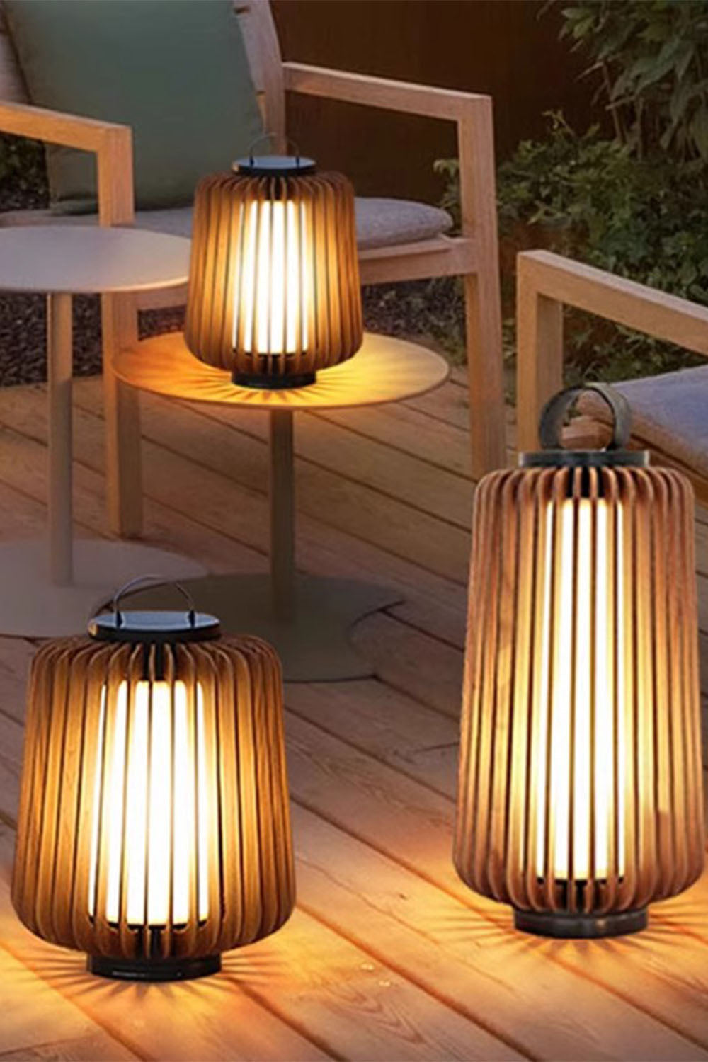 Legno Rechargeable Outdoor Table Lamp