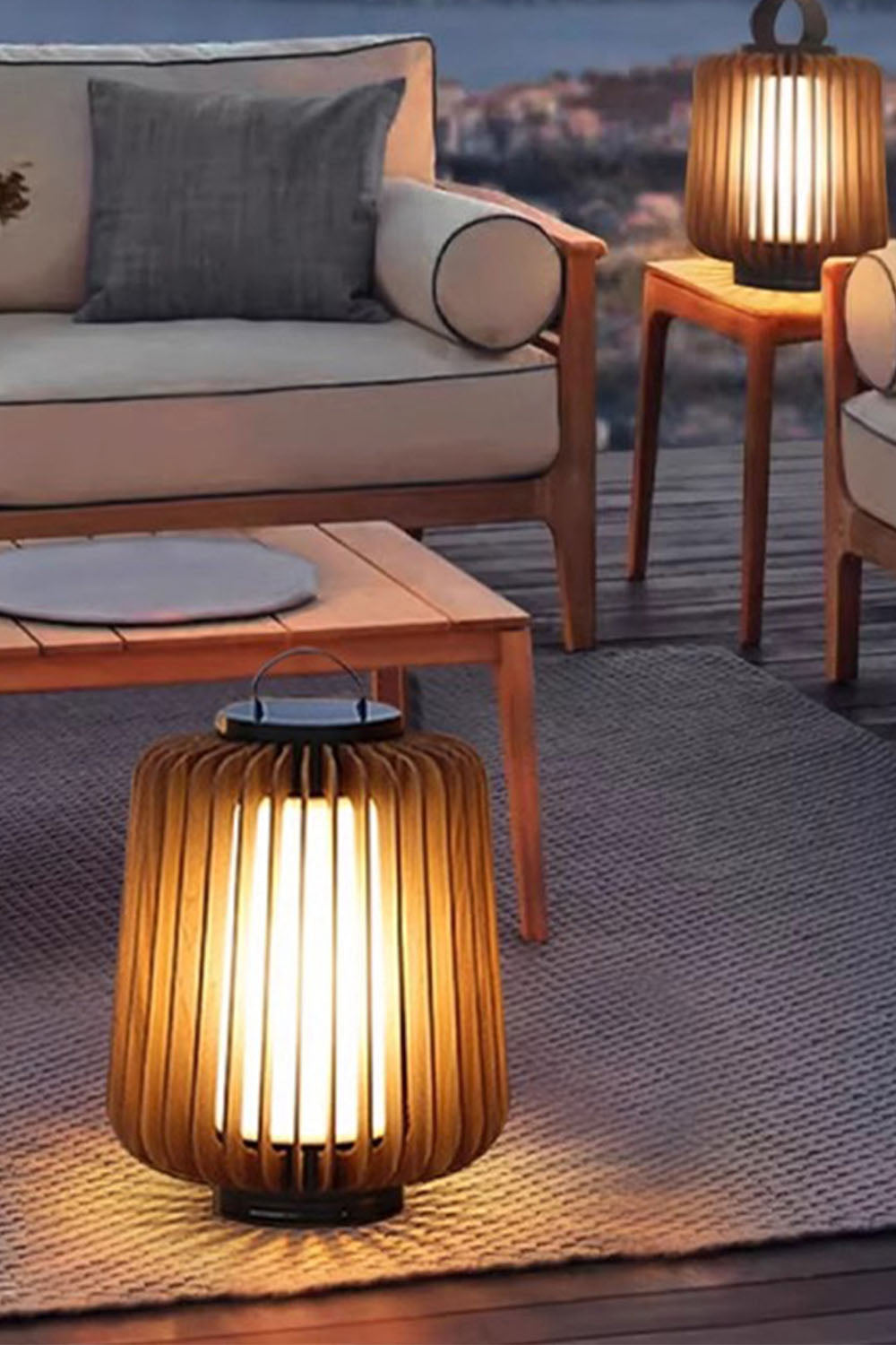 Legno Rechargeable Outdoor Table Lamp