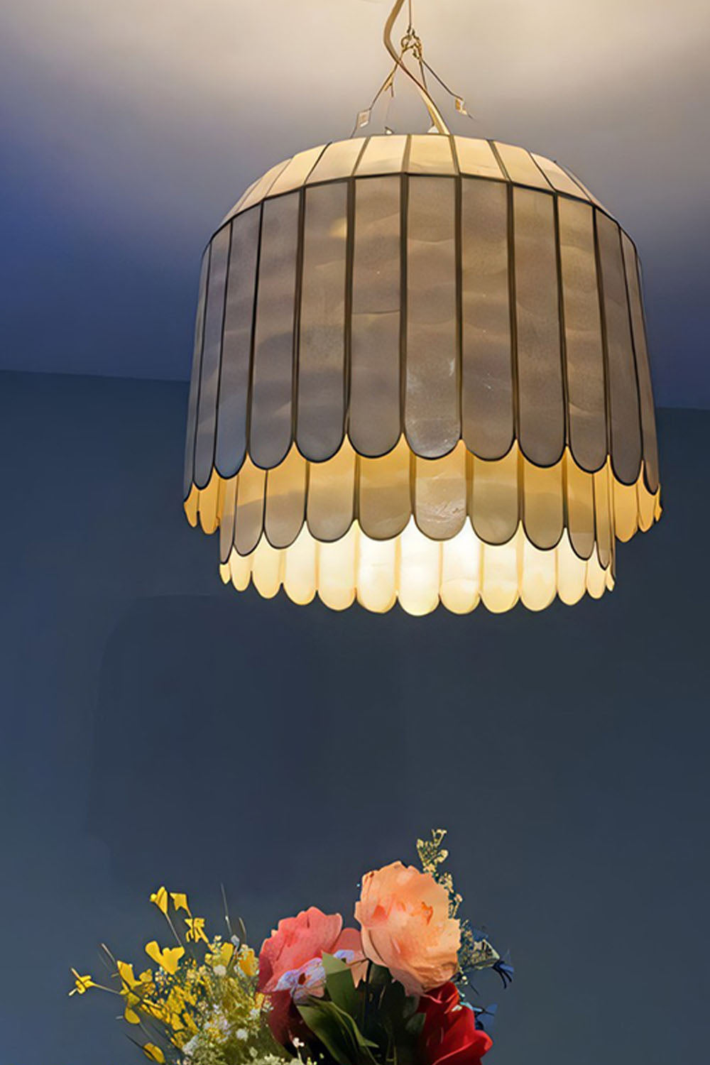 Light Luxury Marble Chandelier