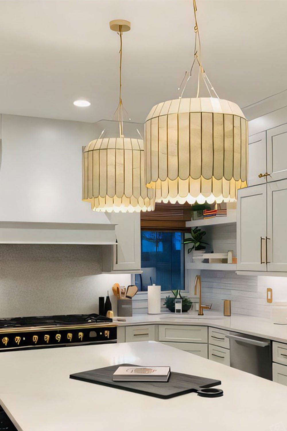 Light Luxury Marble Chandelier