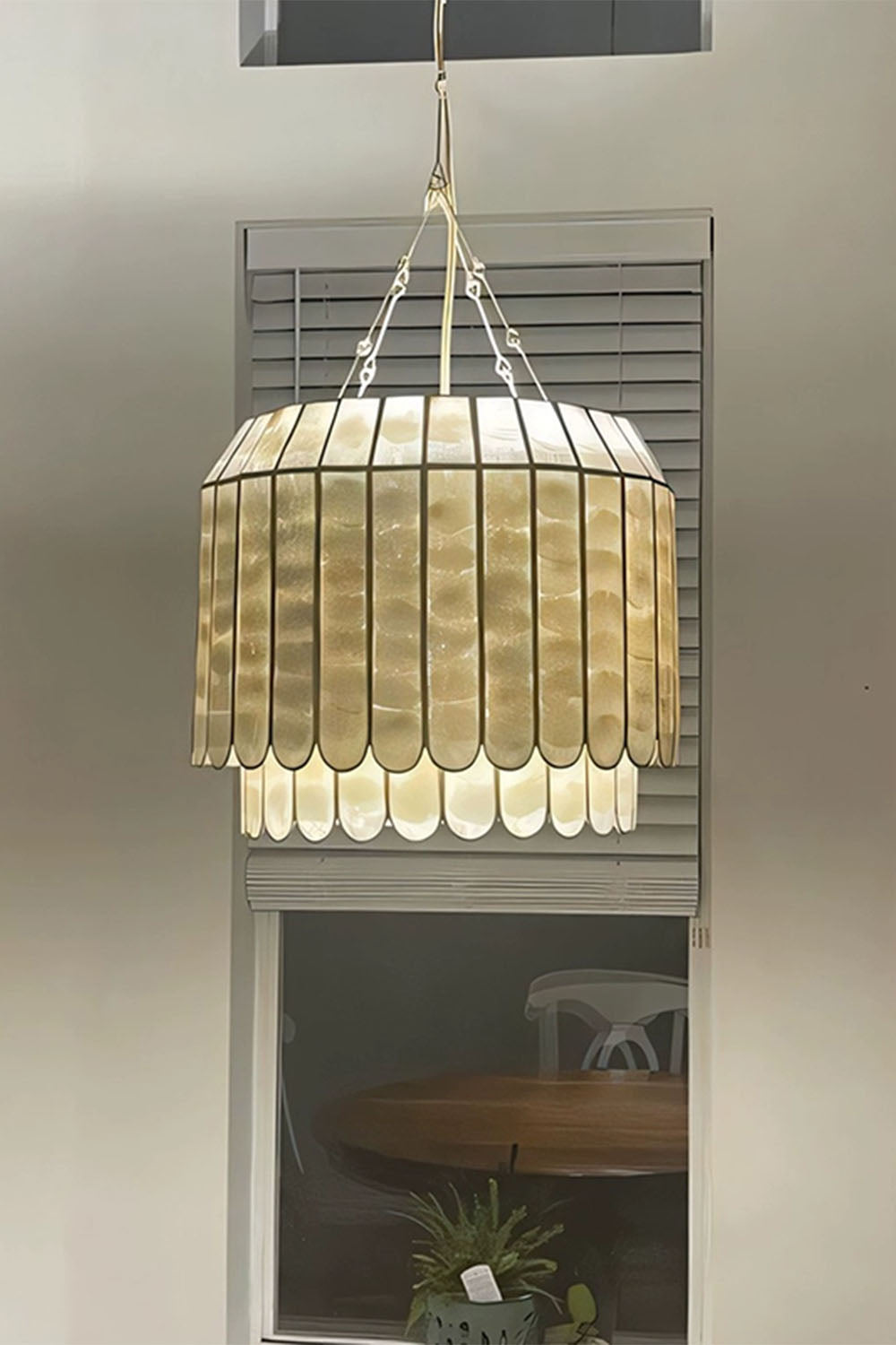 Light Luxury Marble Chandelier