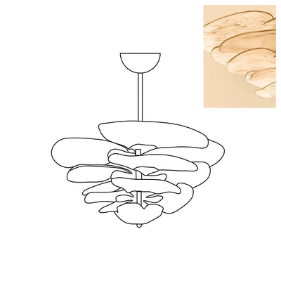 Champagne Glass Chandelier