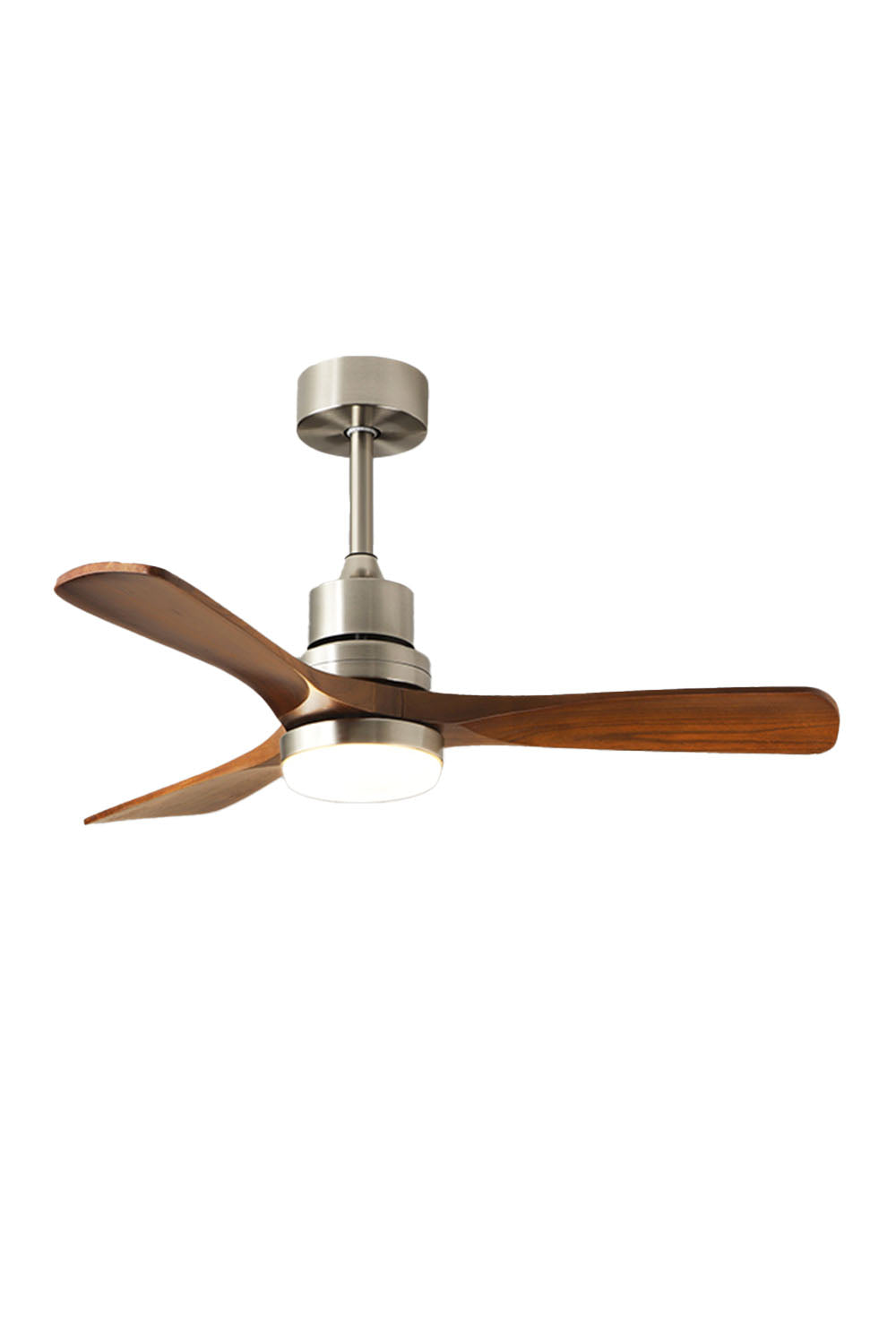 Linea Natural Three-blade Fan Chandelier