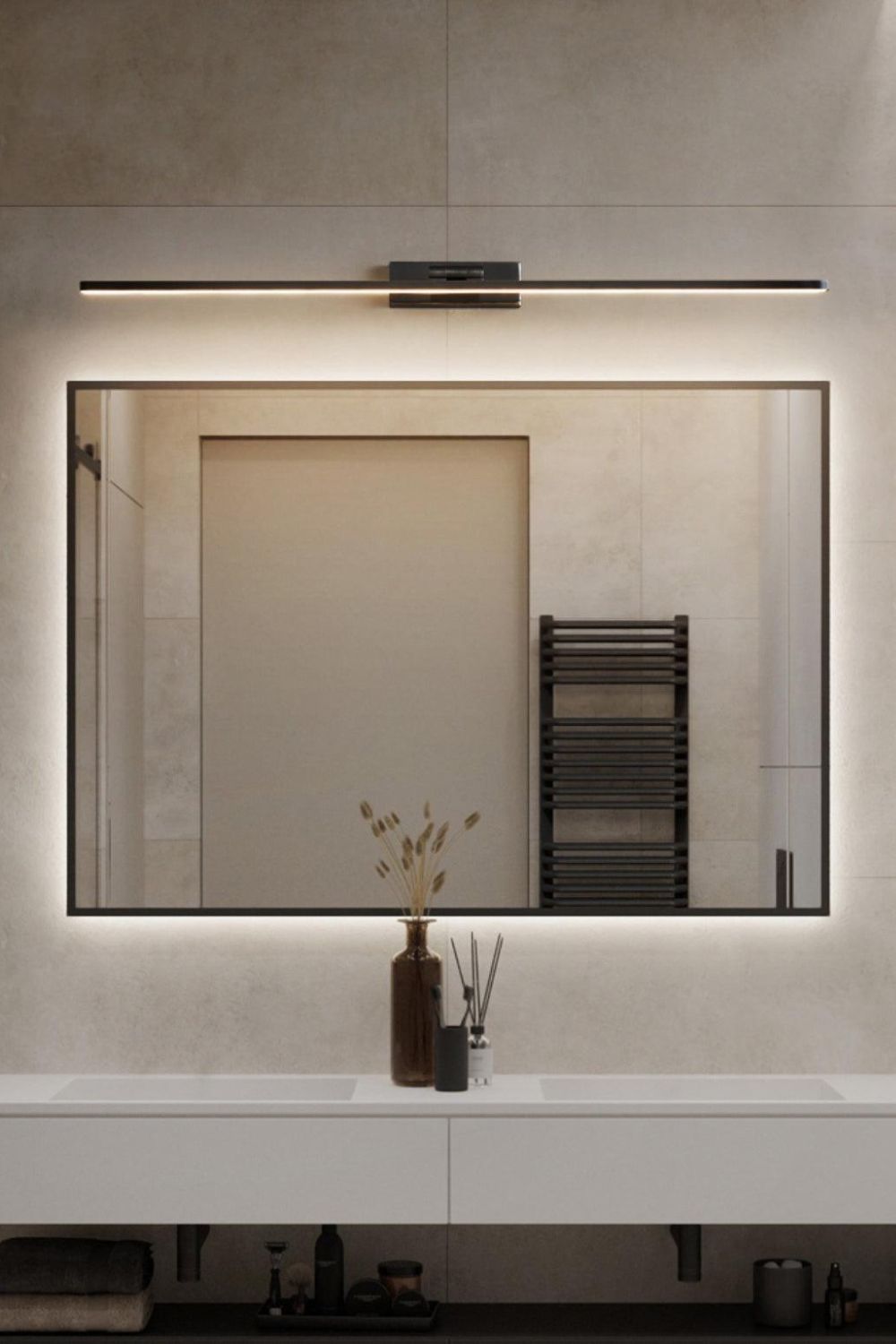 Linear Bathroom Wall Light - SamuLighting