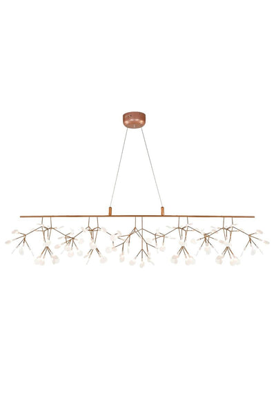 Linear Branch Firefly Chandelier